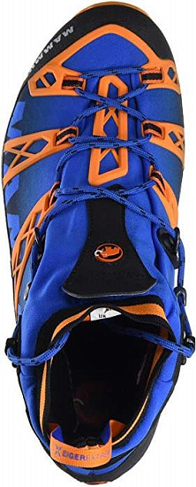 Ботинки мужские Mammut Nordwand Light Mid GTX Ice/Black - Фото 7 большая