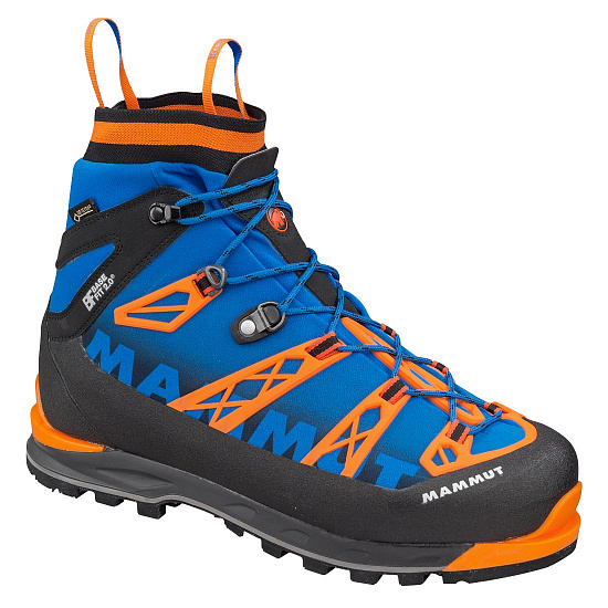 Ботинки мужские Mammut Nordwand Light Mid GTX Ice/Black - Фото 1 большая