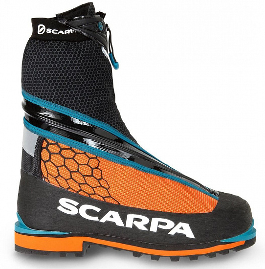 Ботинки мужские Scarpa Phantom Tech Black/Orange - Фото 1 большая