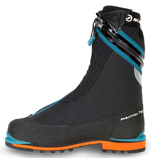 Ботинки мужские Scarpa Phantom Tech Black/Orange - Фото 2 большая