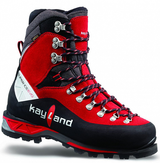 Ботинки мужские Kayland Super Ice Evo Gtx Black/Red - Фото 1 большая