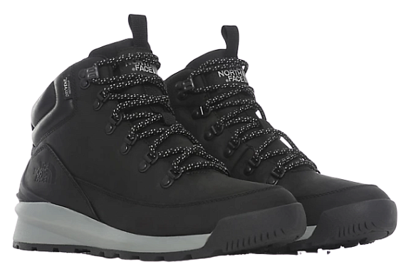 Ботинки мужские The North Face Back-To-Berkeley Mid Wp Tnf Black/Griffin Grey - Фото 5 большая
