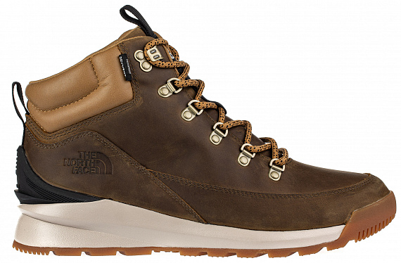 Ботинки мужские The North Face Back-To-Berkeley Mid Wp Utility Brown/Tnf Black - Фото 1 большая