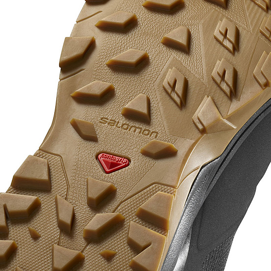 Ботинки мужские Salomon OUTsnap CSWP Black/Ebony/Gum1a - Фото 4 большая