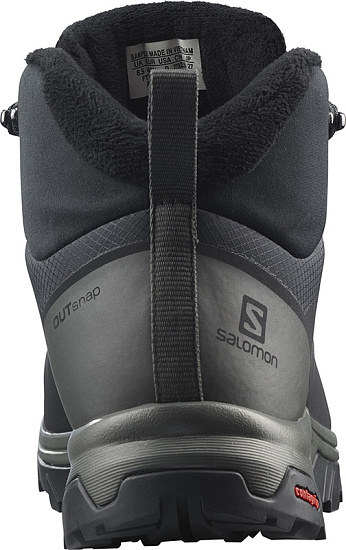 Ботинки мужские Salomon OUTsnap CSWP Black/Urban Chic/Bl - Фото 6 большая