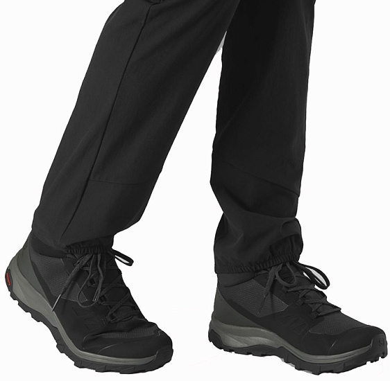 Ботинки мужские Salomon OUTsnap CSWP Black/Urban Chic/Bl - Фото 7 большая