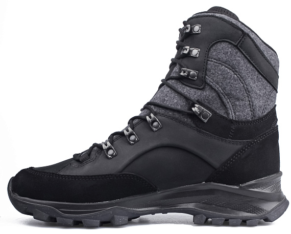 Ботинки мужские Hanwag Banks Winter Gtx Black/Asphalt - Фото 2 большая