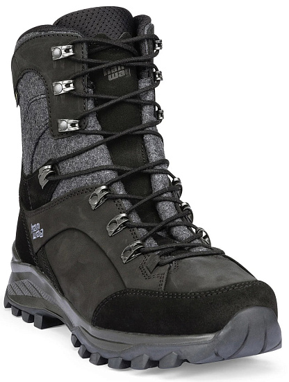 Ботинки мужские Hanwag Banks Winter Gtx Black/Asphalt - Фото 3 большая