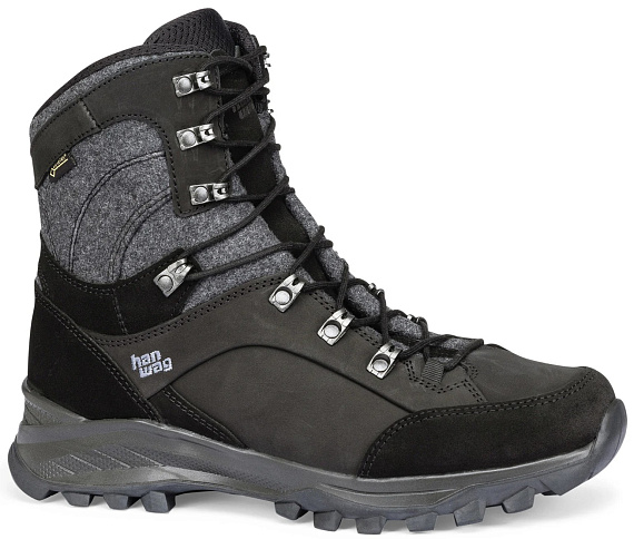 Ботинки мужские Hanwag Banks Winter Gtx Black/Asphalt - Фото 1 большая