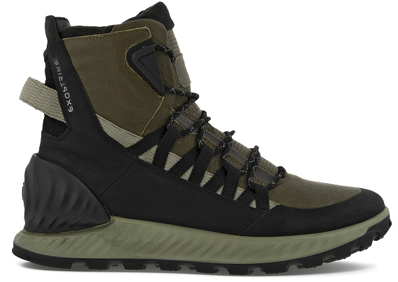 Ботинки мужские Ecco Exostrike Green/Black - Фото 2 большая
