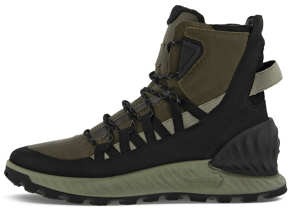 Ботинки мужские Ecco Exostrike Green/Black - Фото 3 большая