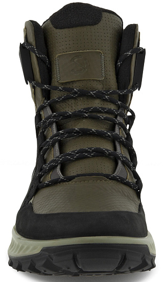 Ботинки мужские Ecco Exostrike Green/Black - Фото 4 большая