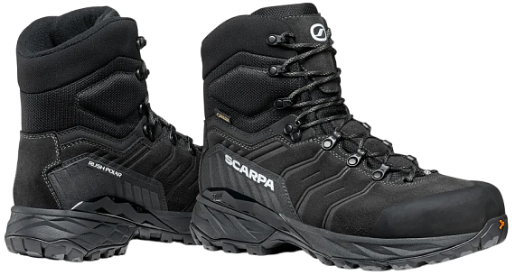 Ботинки мужские Scarpa Rush Polar Gtx Dark Anthracite - Фото 5 большая