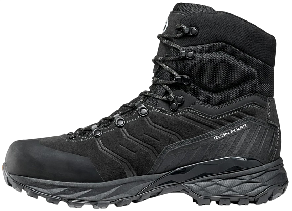 Ботинки мужские Scarpa Rush Polar Gtx Dark Anthracite - Фото 4 большая