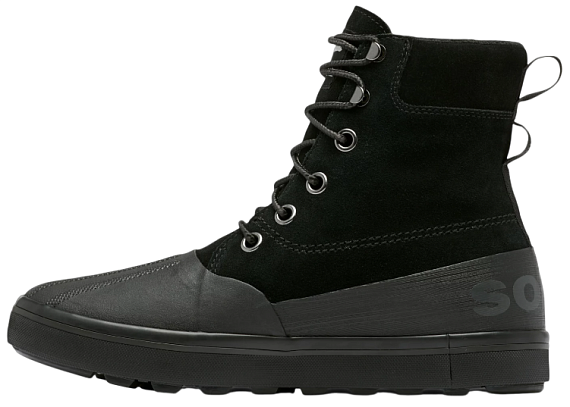 Ботинки мужские Sorel Metro II Boot Wp Black/Jet - Фото 4 большая