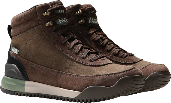 Ботинки мужские The North Face Back-To-Berkeley III Leather Wp Coffee Braun - Фото 5 большая