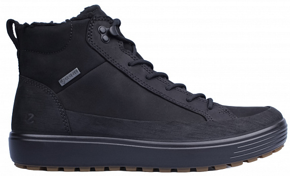 Ботинки мужские Ecco Soft 7 Tred M Black - Фото 1 большая