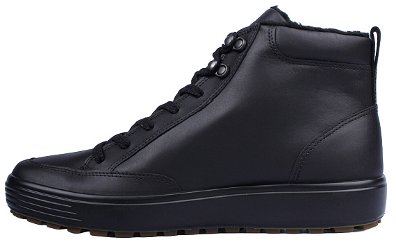 Ботинки мужские Ecco Soft 7 Tred M Black - Фото 2 большая