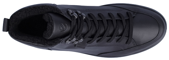 Ботинки мужские Ecco Soft 7 Tred M Black - Фото 5 большая