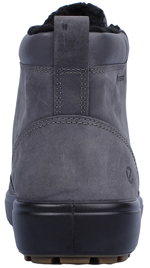 Ботинки мужские Ecco Soft 7 Tred M Grey - Фото 3 большая