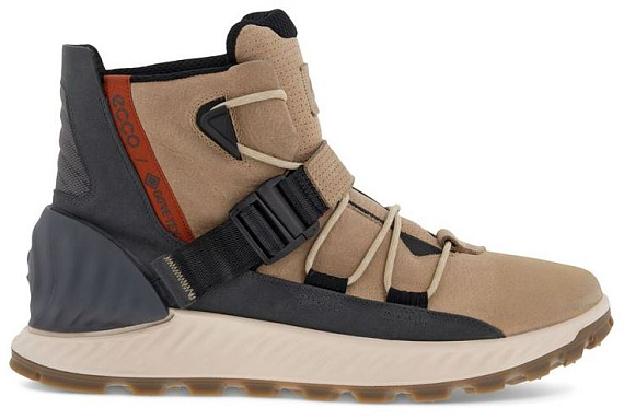 Ботинки мужские Ecco Exostrike Beige/Grey - Фото 2 большая