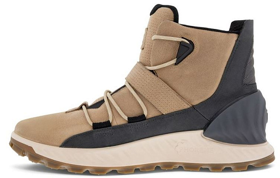 Ботинки мужские Ecco Exostrike Beige/Grey - Фото 4 большая