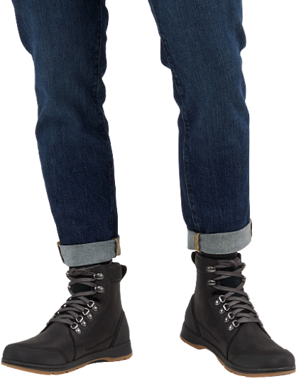 Ботинки мужские Sorel Ankeny II Mid Od Black - Фото 2 большая