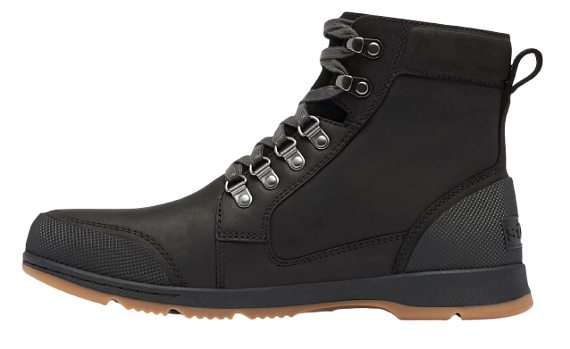 Ботинки мужские Sorel Ankeny II Mid Od Black - Фото 5 большая