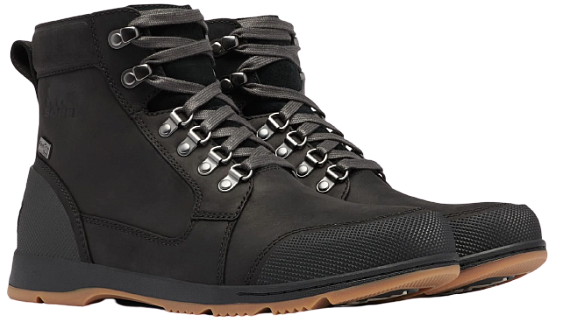 Ботинки мужские Sorel Ankeny II Mid Od Black - Фото 7 большая
