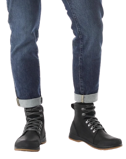 Ботинки мужские Sorel Ankeny II Mid Od Black - Фото 8 большая