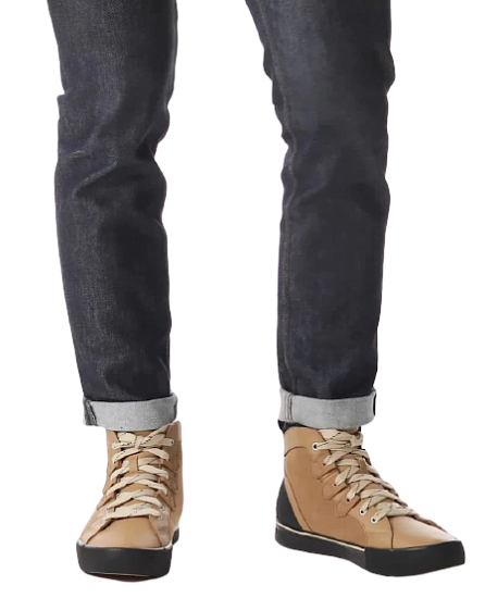 Ботинки мужские Sorel Caribou Storm Sneaker Mid Wp Buff - Фото 4 большая
