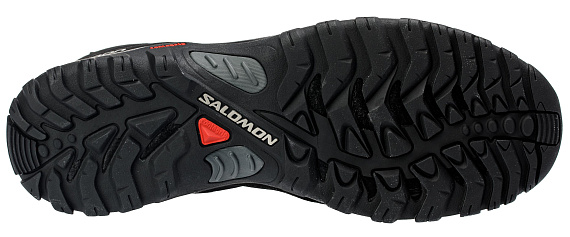 Ботинки мужские Salomon Shelter CS WP Black/Black/Frost Gray - Фото 3 большая