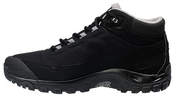 Ботинки мужские Salomon Shelter CS WP Black/Black/Frost Gray - Фото 6 большая