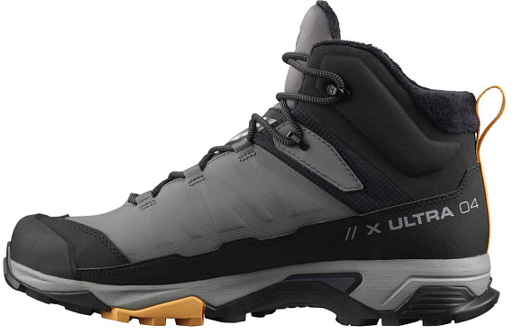 Ботинки мужские Salomon X Ultra 4 Mid Winter TS CSWP Shade/Black/Warm Apricot - Фото 7 большая