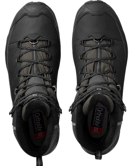 Ботинки мужские Salomon X Ultra Mid Winter CS WP Black/Phantom/Quiet Shade - Фото 4 большая