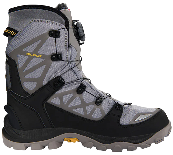Ботинки Viking Constrictor 3 High Wp Boa Grey/Black - Фото 3 большая
