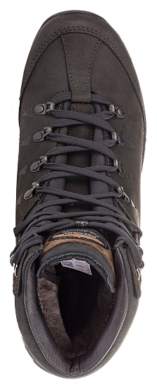 Ботинки мужские Meindl Gastein Gtx Schwarz/Dunkelbraun - Фото 4 большая