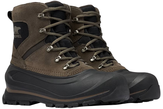 Ботинки мужские Sorel Buxton Lace Boot Wp Major/ Black - Фото 8 большая