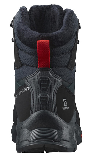 Ботинки мужские Salomon Quest Winter TS CSWP Black/Goji - Фото 10 большая