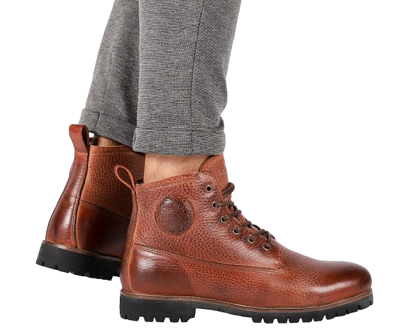 Ботинки мужские Blackstone Colin OM60 Antique Brown - Фото 8 большая