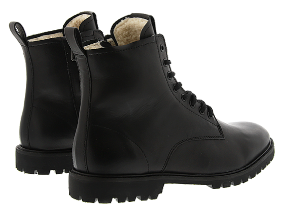 Ботинки мужские Blackstone Jaxon SG49 Black - Фото 3 большая