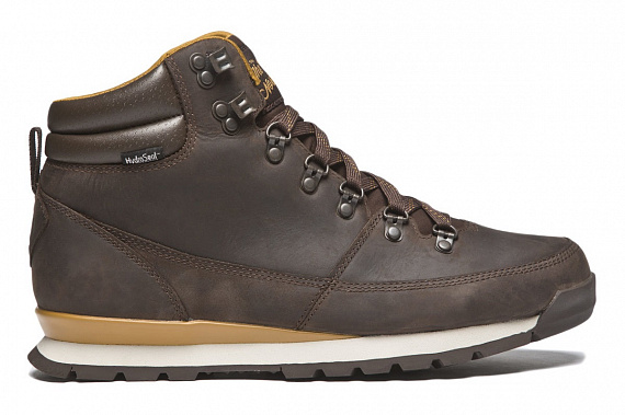 Ботинки мужские The North Face Back-To-Berkeley Redux Leather Chocolate Brown/Golden Brown - Фото 1 большая