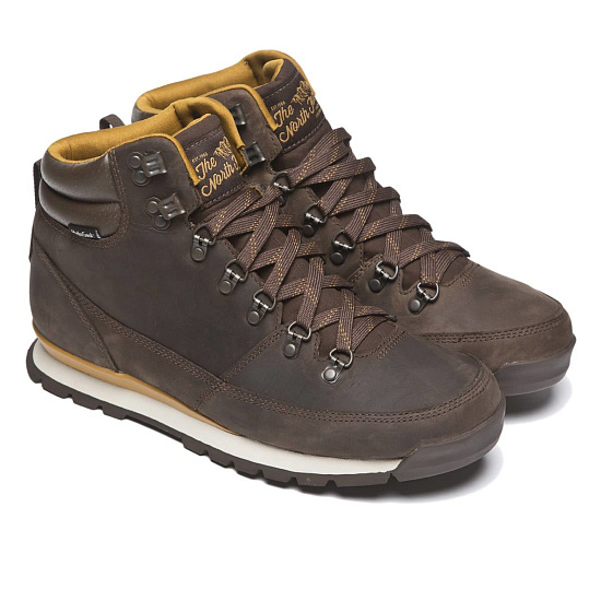 Ботинки мужские The North Face Back-To-Berkeley Redux Leather Chocolate Brown/Golden Brown - Фото 2 большая