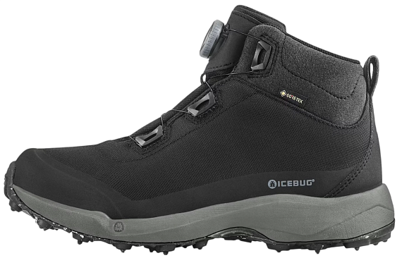 Ботинки мужские Icebug Stavre Bugrip Gtx Black/Granite - Фото 6 большая