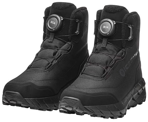 Ботинки мужские Icebug Alne Nt Black - Фото 5 большая