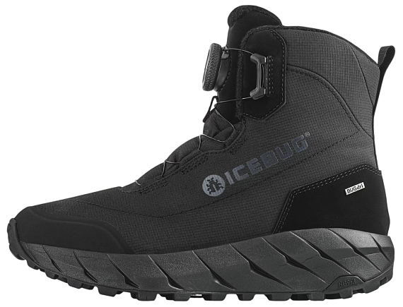 Ботинки мужские Icebug Alne Nt Black - Фото 6 большая