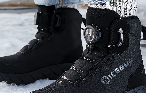 Ботинки мужские Icebug Alne Nt Black - Фото 7 большая