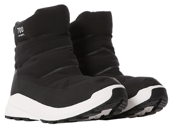 Ботинки мужские The North Face Nuptse II Bootie WP TNF Black/TNF White - Фото 6 большая