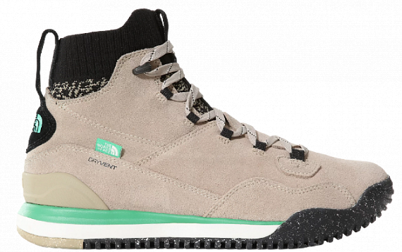 Ботинки мужские The North Face Back-To-Berkeley III Sport WP Flax/TNF Black - Фото 1 большая