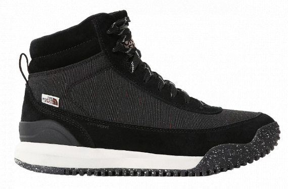 Ботинки мужские The North Face Back-To-Berkeley III Regrind WP TNF Black/Vintage White - Фото 1 большая